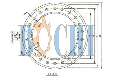 Round Raised Bolted Manhole Cover