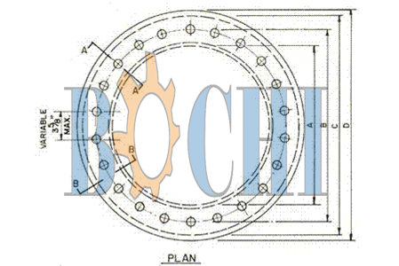 Round Raised Bolted Manhole Cover