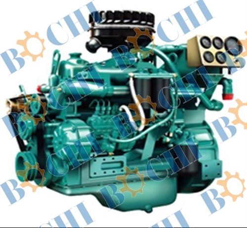 In Line Vertical 4 Stroke Watercooled New Marine Diesel Engines