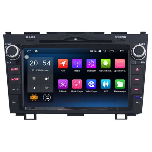 8 inch car radio player GPS navigation for Honda CRV 2008-2011