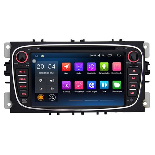 7 inch car radio player GPS navigation for Ford