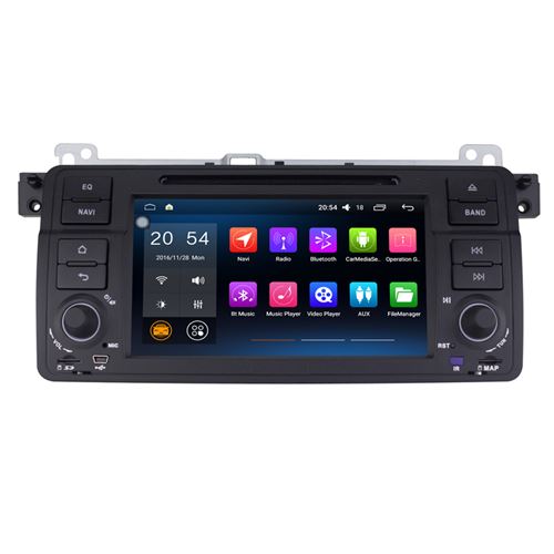 7 inch car radio player GPS navigation for E46 1999-2005