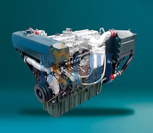 6 Cylinder 6A Series In Line Vertical Water Cooled Marine Diesel Engine