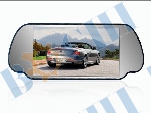 7 inch car rearview mirror car dvr