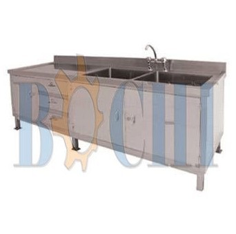 Marine Double Sinks Washing Table