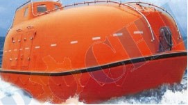 Partially Enclosed FRP Life Boat
