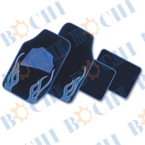 Blue PVC Universal Car Mat