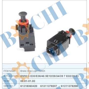 Brake light switch for BMW OEM :61318360420 61311378208 61311378207 61318360421