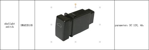 skylight switch for geely