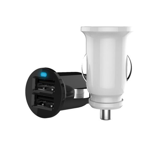 Mini Univesal 12-24V Dual USB Car Charger 2.4A with CE