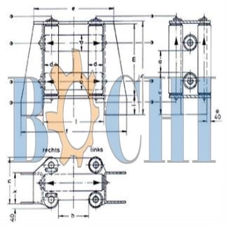 Six Roller Fairlead