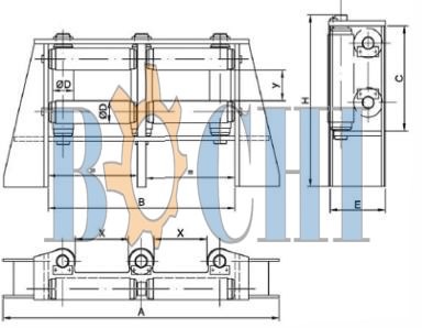 Eight Roller Fairlead