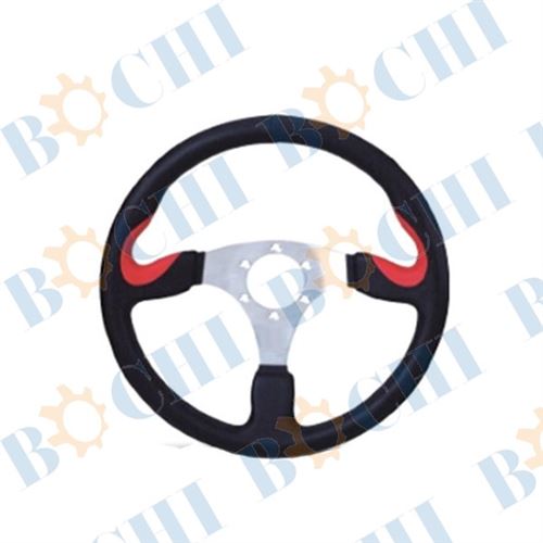 Leather PVC Steering Wheel，BMAPT4103