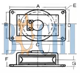 Single Horizontal Lead Sheave