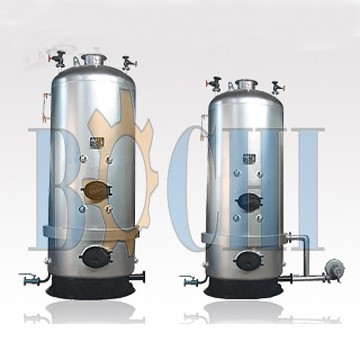 Vertical Coal / Wood fired Hot Water Boiler