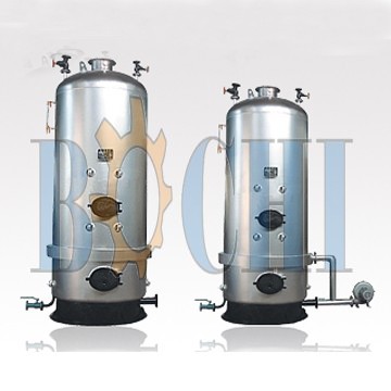 Vertical Coal / Wood fired Steam Boiler