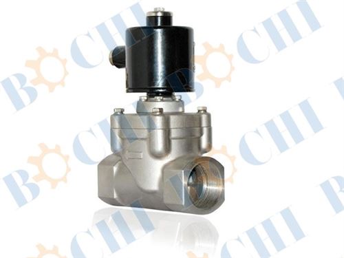 Stainless Steel 2 Way Flanged Gas Solenoid Valve