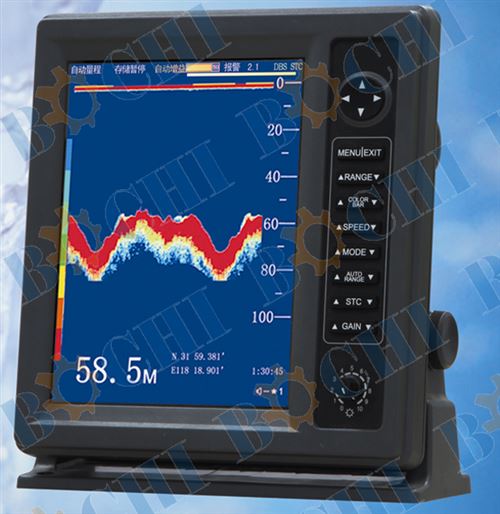 10.4 Inches Navigational encho sounder double channel