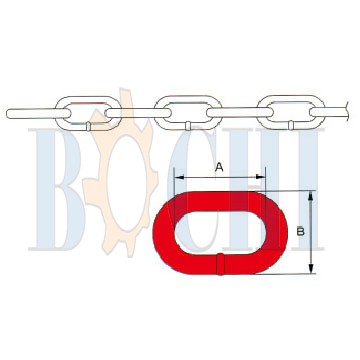 DIN 5685 Short/Long Link Chain