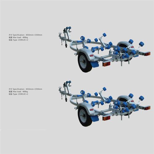 4 Meter 400 Kg Load Boat Trailer