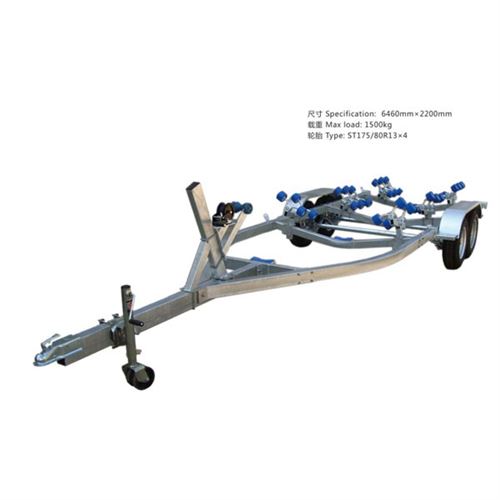 6.5Meters Two Axles Boat Trailer