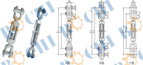 High Strength Open Type Turnbuckle