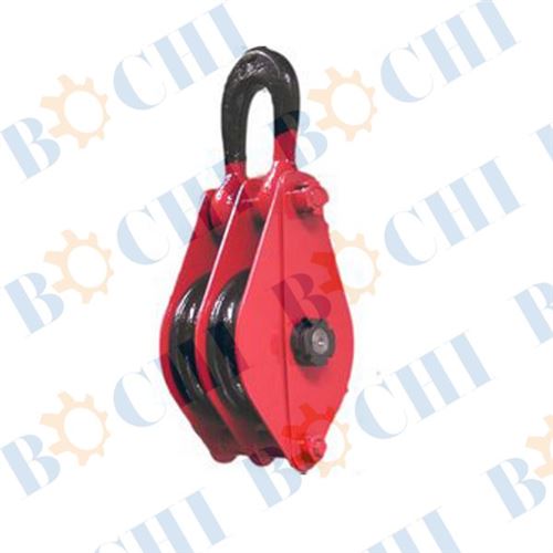 Double Wheels Pulley Block