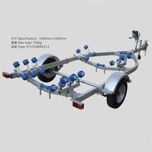 ISO Certificate 750KG Load Boat Trailer