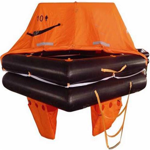 Throw-over inflatable life raft (ZY)