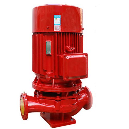 Vertical single stage stabilized pressure fire pump