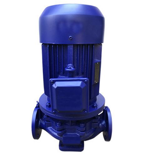 Vertical single stage pipeline centrifugal pump