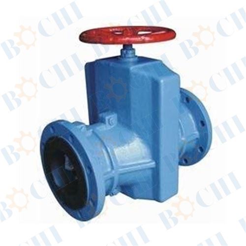 GJ41X-10P-DN32 Manual soft seal pinch valve