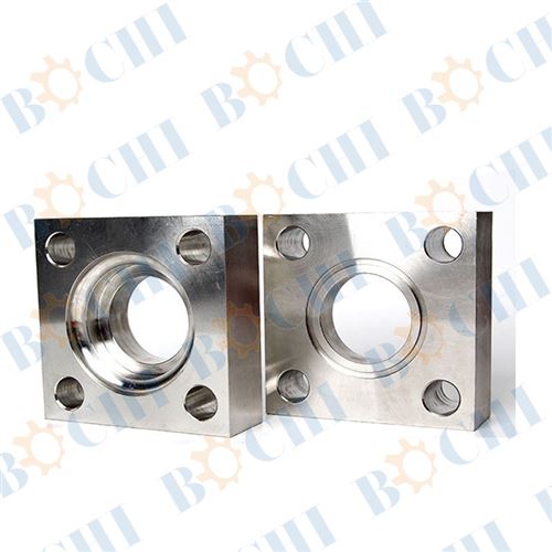 Stainless steel square flange