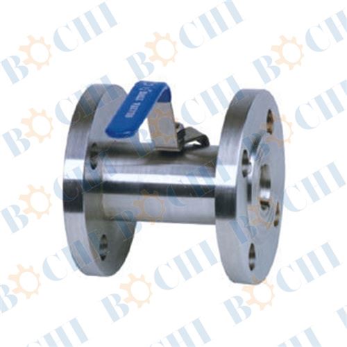 Marine flange wide ball valve