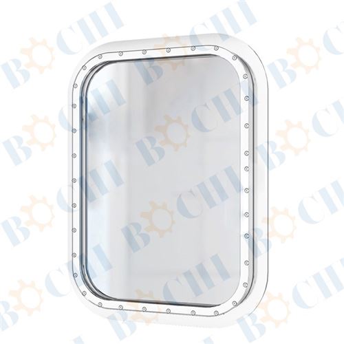 Marine Aluminum Customized Non-opening Fixed Rectangular Window