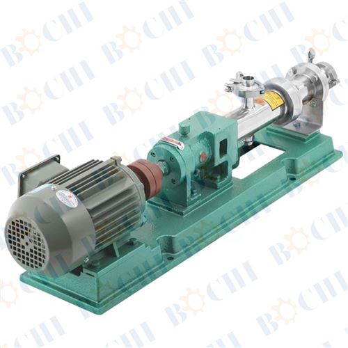 G type stainless steel single screw pump